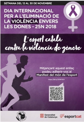 Dia Internacional per a l’eliminació de la violència envers les dones - Club Volei La Palma