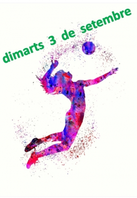DIMARTS 3 SETEMBRE - INICI ENTRENAMENTS - Club Volei La Palma