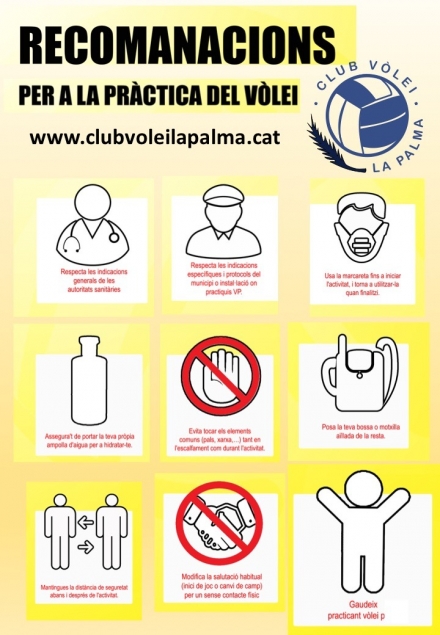 PROTOCOL COVID19 - Club Volei La Palma
