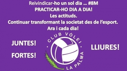 💜💜💜 PRACTICAR-HO DIA A DIA! 💜💜💜 - Club Volei La Palma