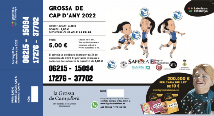 🛎️🏐🏐🛎️ JA  LA  TENIM  AQUÍ ..... LA GROSSA 2022 🛎️🏐🏐🛎️ - Club Volei La Palma