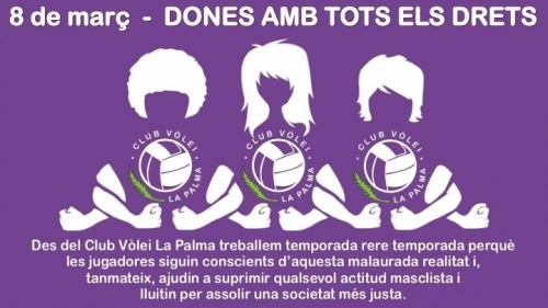 DIUMENGE 8 DE MARÇ - DIA INTERNACIONAL DE LA DONA - 6a CURSA DE LA DONA - Club Volei La Palma