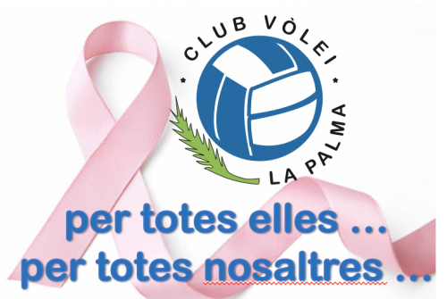 19 d'octubre. Dia Mundial contra el Càncer de Mama - Club Volei La Palma