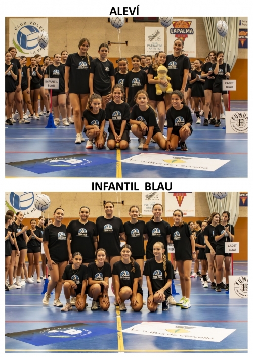 ALEVÍ   🏐 🏐   INFANTIL BLAU - Club Volei La Palma
