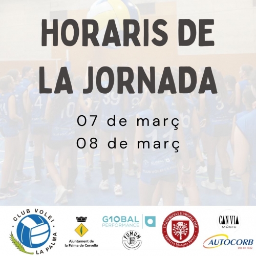 🏐🏐💪🏼💙🖤 COMPETICIONS  CAP  DE  SETMANA  🏐🏐💪🏼💙🖤 - Club Volei La Palma