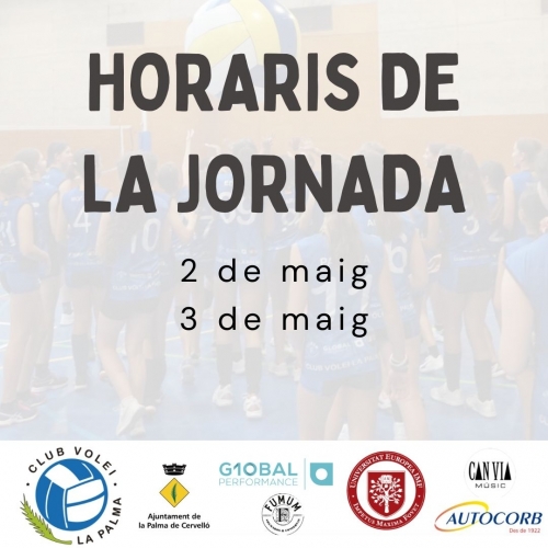 🏐🏐💪🏼💙🖤 COMPETICIONS  CAP  DE  SETMANA  🏐🏐💪🏼💙🖤 - Club Volei La Palma