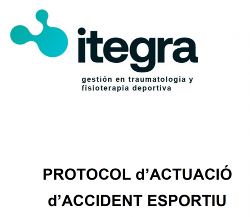 PROTOCOL EN CAS D'ACCIDENT ESPORTIU - tf. 960992840 - Club Volei La Palma